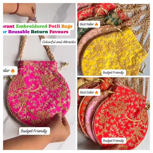 Designer Potali Bags